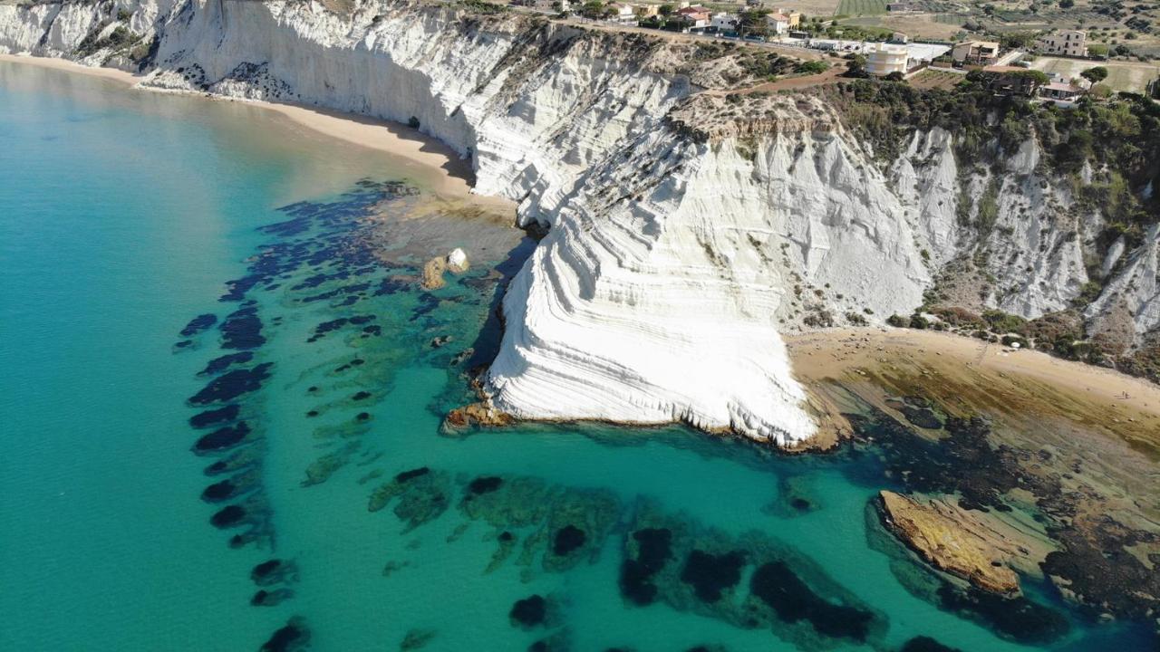 L'Aurora Scala Dei Turchi Apartman Realmonte Kültér fotó